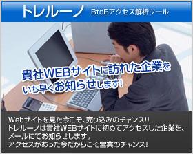 トレルーノ BtoBアクセス解析ツール